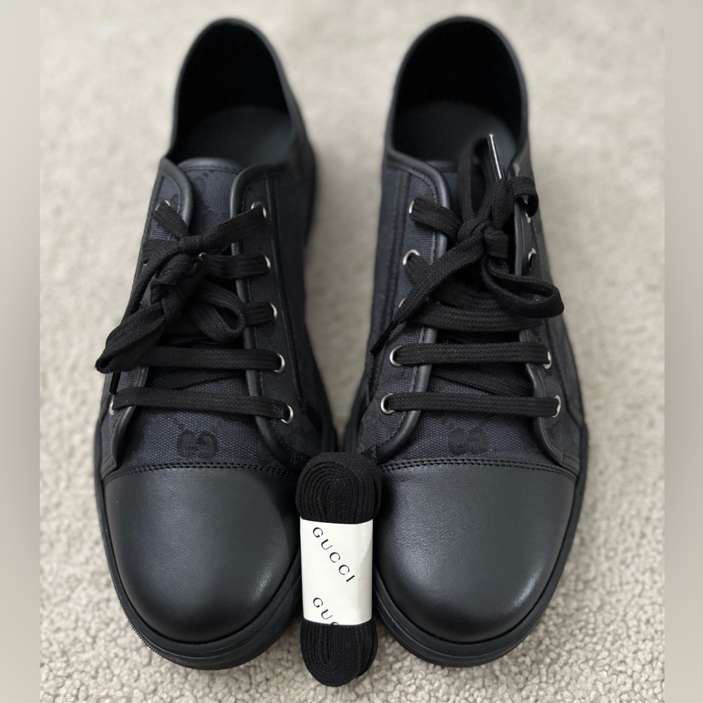 Men’s Gucci Original GG Miro Soft Canvas Sneaker - Picture 10 of 11